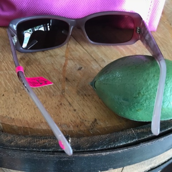 BETSEY JOHNSON Espresso Gold Lace UV Sunglasses 8